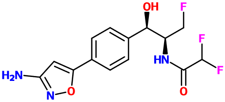 (image for) MC080214 N-{(1R,2S)-1-[4-(3-Amino-1,2-oxazol-5-yl)phenyl]-3-fluoro-1-hydroxy-2-propanyl}-2,2-difluoroacetamide